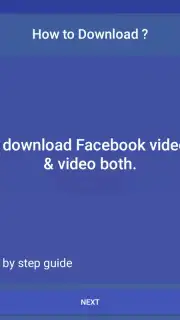 Video Downloader for Facebook & Instagram capture 1