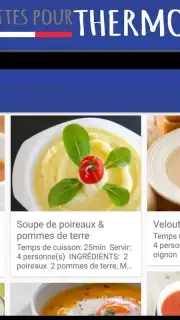Recettes pour Thermomix capture 7
