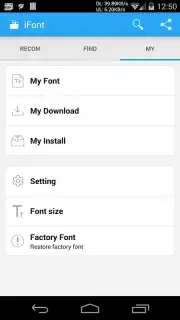 iFont (Expert of Fonts) capture 5