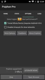 Psiphon Pro capture 8