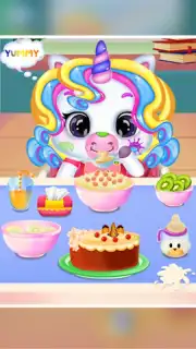 Newborn unicorn care game capture 1