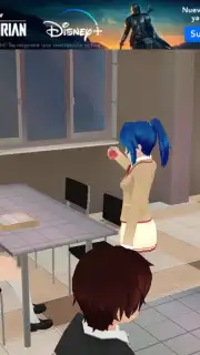 Anime High School Girl capture 1