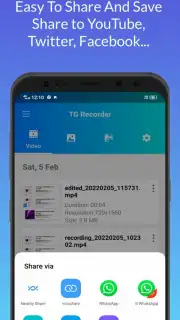 TG Recorder - Screen Recording capture 2