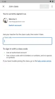 Google Classroom capture 15
