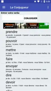 Le Conjugueur capture 5
