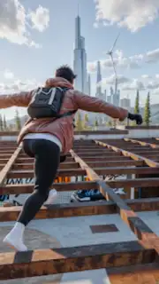 Going Up Jump Parkour Rooftop capture 2