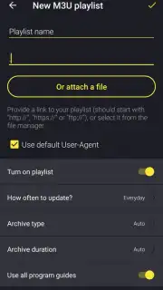 Televizo - IPTV player capture 3