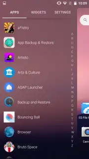 Evie Launcher capture 4