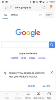 Samsung Internet Beta capture 2
