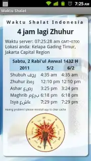 Waktu Shalat capture 2
