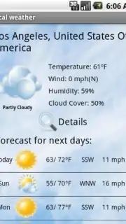 Local weather capture 5