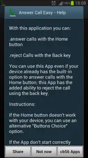 Answer Call Easy capture 1