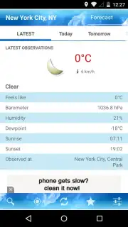 ForecaWeather capture 2