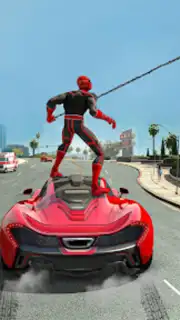 Spider Rope Hero - Crime Game capture 5