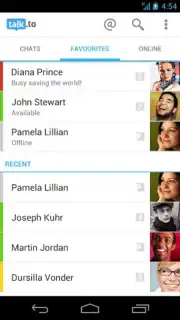 Talk.to - Chat for GTalk & FB capture 2