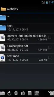WebDAV Nav Lite capture 2
