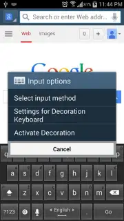 Decoration Keyboard capture 2