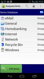 Keepass2Android Offline capture 2