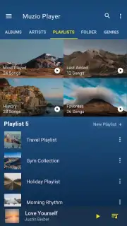 Muzio Music Player capture 9