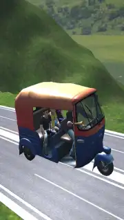 Autorickshaw Tuktuk Hill Drive capture 1