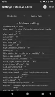 4A Settings Database Editor capture 3