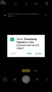 Timestamp Camera capture 9