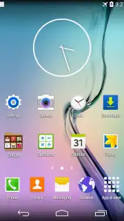 Galaxy S Launcher capture 4