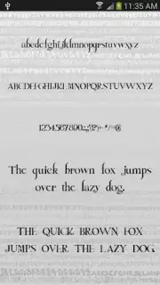 Style Free Font Theme capture 3