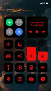 Wow Red Black Theme, Icon Pack capture 4