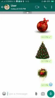 Chrismas Stickers | Stickers For WhatsApp capture 5