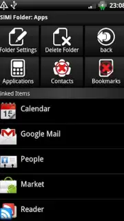 SiMi Folder Widget capture 2