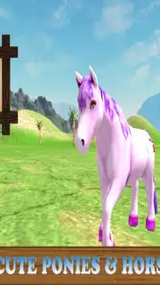 Pony Horse Simulator Kids 3D capture 10