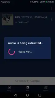 Audio Extractor capture 3