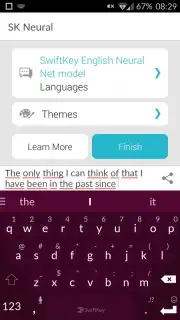 SwiftKey Neural capture 3