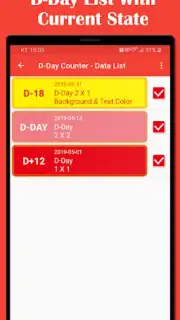 D-Day Counter & Memo Widget capture 6