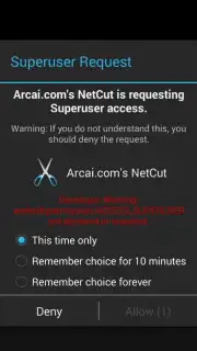Arcai.com NetCut capture 1