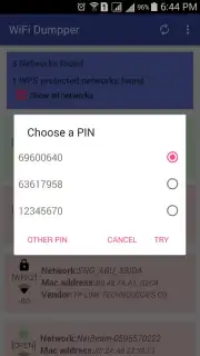 WiFi Dumpper ( WPS Connect )‏ capture 5