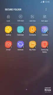 Secure Folder (Samsung) capture 1