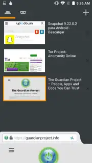 Orfox: Tor Browser capture 8