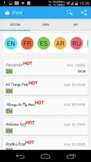 iFont (Expert of Fonts) capture 7