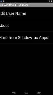 Fake Windows 8 - Launcher capture 2