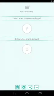 Anti theft alarm capture 20