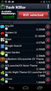 Task Killer FREE capture 1