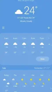 Samsung Weather capture 4