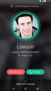 ASUS Calling Screen capture 3