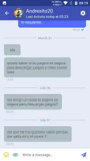 Aquila Messenger for Twitter capture 1