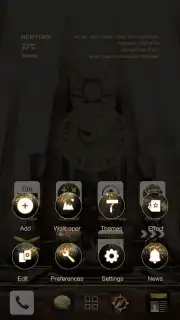 Gold Rush GOLauncher EX Theme capture 1