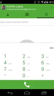 Hangouts Dialer capture 1