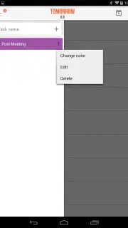 Accomplish: To-Do list reborn capture 3