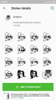 Undertale & Deltarune Stickers for WhatsApp capture 5